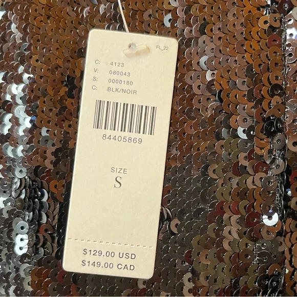 Anthropologie NWT Sz SM lined sequin leggings/pants; sold out, top rated @anthro - Picture 16 of 16
